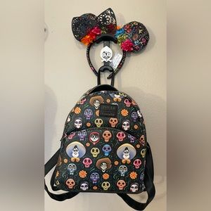 Disney Coco Ear and Backpack set